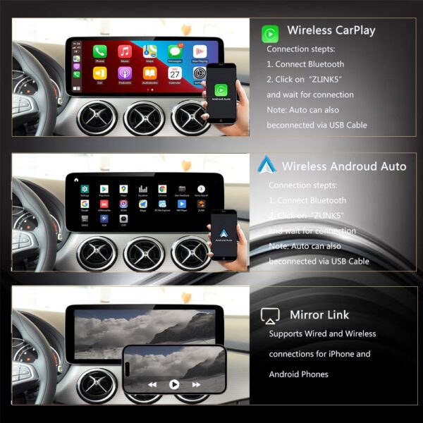 W218 Android Auto CarPlay
